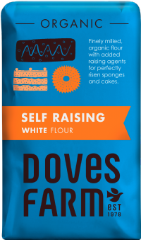 DOVES FARM Organic Self Raising White Flour 1kg