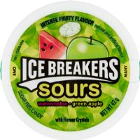 ICE BREAKERS Sours - Watermelon / Green Apple 42g
