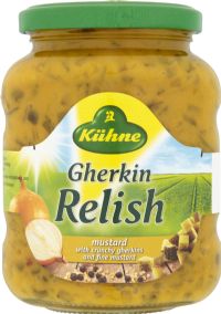 KUHNE Gherkin Relish - Mustard 350g