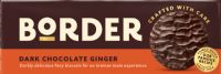 BORDER Dark Chocolate Ginger 150g