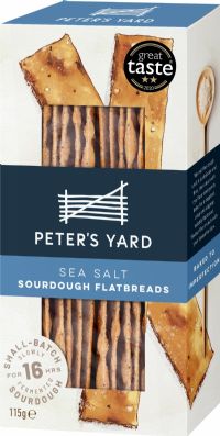 PETER'S YARD Sea Salt Sourdough Flatbreads 115g