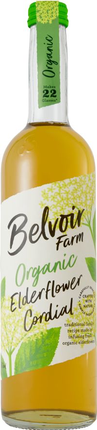 BELVOIR Organic Elderflower Cordial 500ml