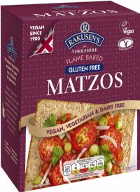 RAKUSEN'S Gluten Free Matzos 200g