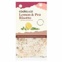 COOKS & CO. Lemon & Pea Risotto 190g