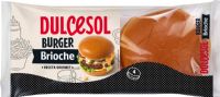 DULCESOL 4 Brioche Burger Buns 340g