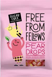 FREE FROM FELLOWS Pear Drops 70g