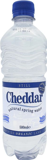 CHEDDAR Natural Spring Water - Still PET 500ml
