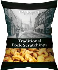 BLACK COUNTRY SNACKS Traditional Pork Scratchings 80g