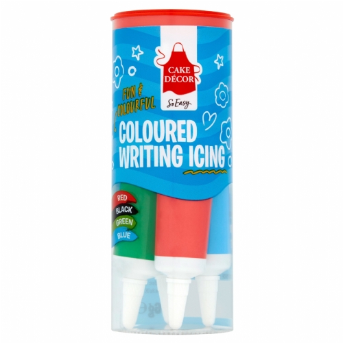 How to Use cake decor coloured writing icing 76g for Fun Cake ...