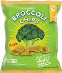 GROWERS GARDEN Broccoli Chips - Cheese 84g