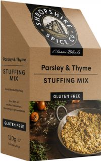 SHROPSHIRE SPICE CO. Gluten Free Parsley & Thyme Stuffing 120g