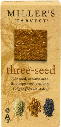 ARTISAN BISCUITS Miller's Harvest Three Seed 125g