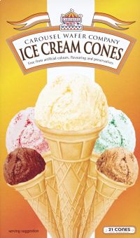 CAROUSEL 21 Ice Cream Cones