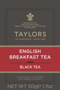 TAYLORS OF HARROGATE English Breakfast Tea - 20 Teabags 50g