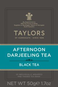 TAYLORS OF HARROGATE Afternoon Darjeeling Tea - 20 Teabags 50g