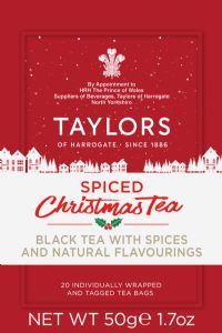 TAYLORS OF HARROGATE Spiced Christmas Teabags 20's 50g