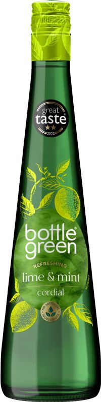 BOTTLEGREEN Lime & Mint Cordial 500ml