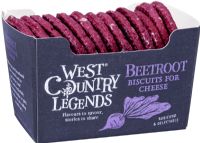 WEST COUNTRY LEGENDS Beetroot Biscuits for Cheese 100g