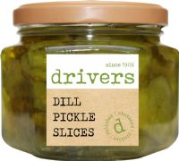 DRIVERS Dill Pickle Slices 350g