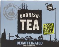 CORNISH TEA & COFFEE CO. Decaffeinated - 80 Teabags 250g