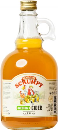RICH'S CIDER Scrumpy - Medium 6% ABV 1L