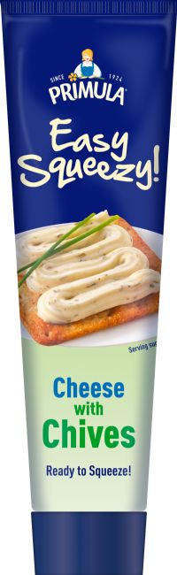 PRIMULA Easy Squeezy! Cheese with Chives 100g