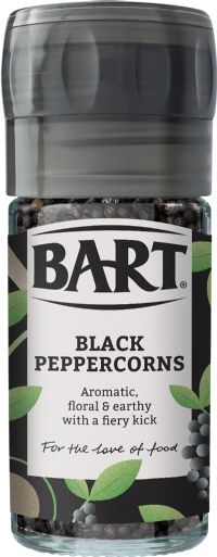 BART Black Peppercorns Mill 42g