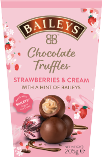 BAILEYS Chocolate Truffles - Strawberries & Cream 205g