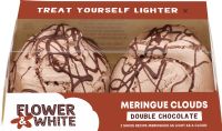 FLOWER & WHITE 2 Meringue Clouds - Double Chocolate 130g