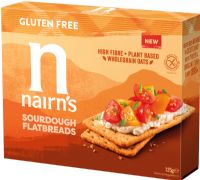 NAIRN'S Gluten Free Sourdough Flatbreads 125g