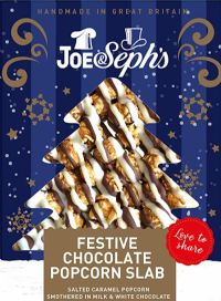 JOE & SEPH'S Festive Chocolate Popcorn Slab 115g