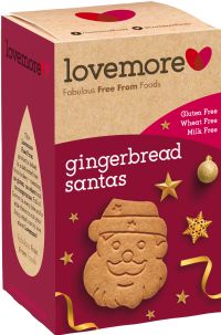 LOVEMORE Gingerbread Santas 195g