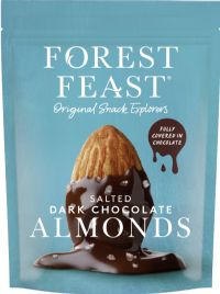 FOREST FEAST Salted Dark Chocolate Almonds 120g