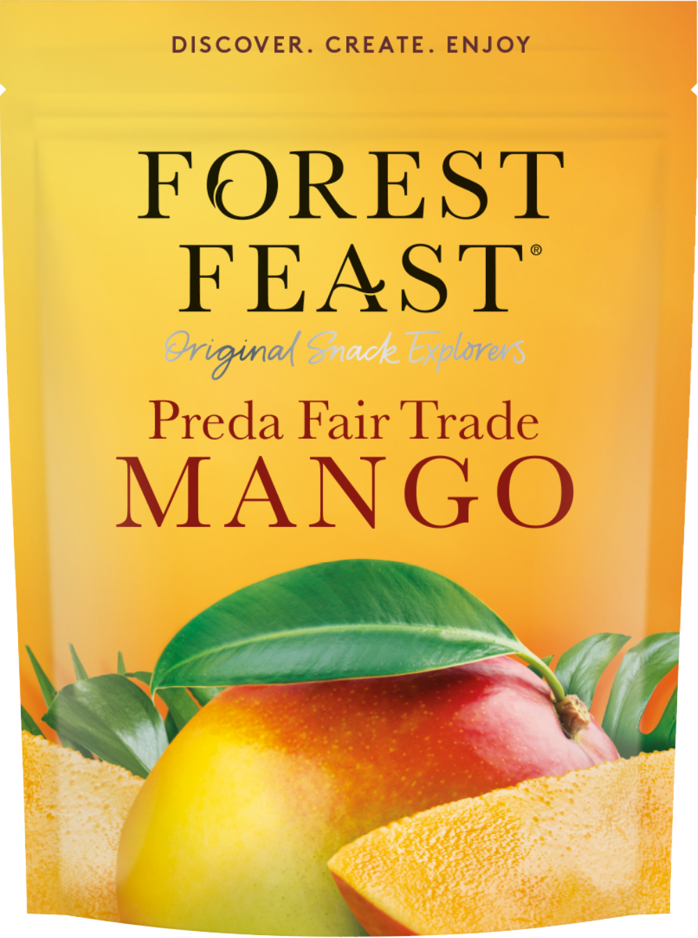 Holleys Fine Foods FOREST FEAST Preda Fair Trade Mango 100g