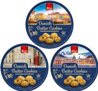 BISCA Danish Butter Cookies - Tin (Assorted Designs) 454g