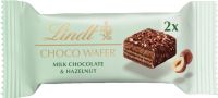 LINDT Choco Wafer - Milk Chocolate & Hazelnuts 30g
