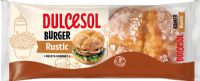 DULCESOL 4 Rustic Burger Buns 300g