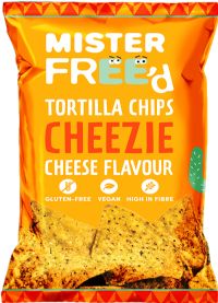 MISTER FREE'D Tortilla Chips - Cheezie Cheese Flavour 135g