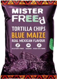 MISTER FREE'D Tortilla Chips - Blue Maize Real Mexican Flavour 135g