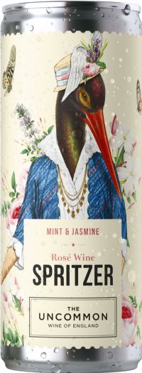 THE UNCOMMON Rosé Wine Spritzer - Mint & Jasmine 5.5% ABV 250ml