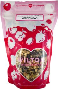 WILTON WHOLEFOODS Apricot & Cranberry Granola 500g