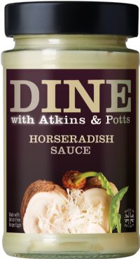 ATKINS & POTTS Horseradish Sauce 185g