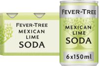 FEVER-TREE Mexican Lime Soda - Cans (6x150ml)