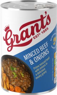 GRANT'S Minced Beef & Onions 392g