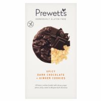 PREWETT'S Gluten Free Spicy Dark Choc & Ginger Cookies 150g