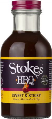STOKES Sweet & Sticky BBQ Sauce 325g