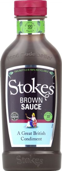 STOKES Brown Sauce - Squeezy 505g