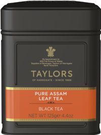 TAYLORS OF HARROGATE Pure Assam Leaf Tea - Caddy 125g