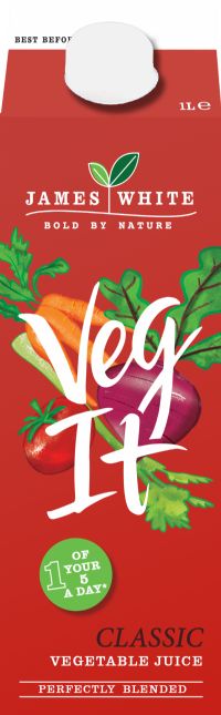 JAMES WHITE Veg It Classic Vegetable Juice 1L