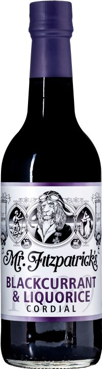 MR FITZPATRICK'S Blackcurrant & Liquorice Cordial 500ml